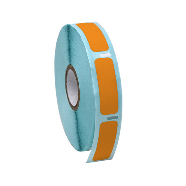 Label Roll, Cryo, Direct Thermal,38x13mm, for Cryogenic Vials, Orange, 750/Roll - LTC-38X13N