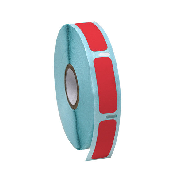Label Roll, Cryo, Direct Thermal,38x13mm, for Cryogenic Vials, Red, 750/Roll - LTC-38X13R