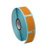 Label Roll, Cryo, Direct Thermal,38x19mm, for Large Vials and Tubes, Orange, 750/Roll - LTC-38X19N