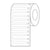 Label Roll, Cryo, Direct Thermal, 51x6mm, for Microplates, White, 1000/Roll - LTC-51X6W