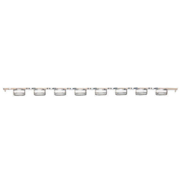 0.2mL 12-Strip Flat Caps, No Tubes, Optically-Clear for qPCR, 80/Box - PCR-02FC-12