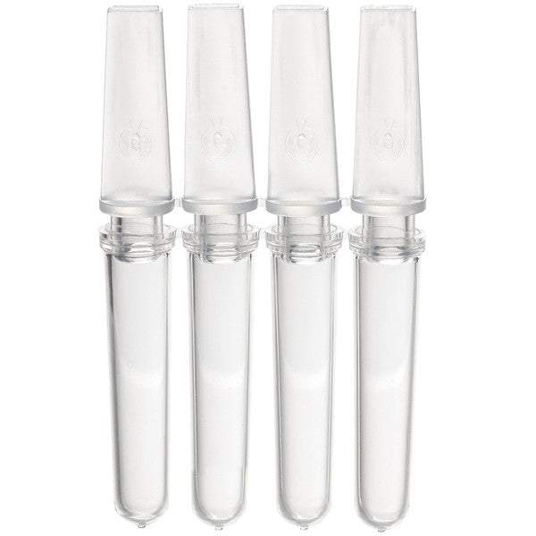 0.1mL Corbett Style 4-Strip Tubes, with , 4-Strip Caps, Natural, 250/Box - PCR-COR-01