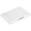 Diamond Shell 384-well PCR plate, A24, Clear PC frame and PP wells, barcoded, 100/Cs - PCR-DS-384-CBC