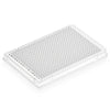 Diamond Shell 384-well PCR plate,A24/P24, Clear PC frame and White PP wells, 100/Cs - PCR-DS-384-CW-2N