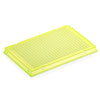 Diamond Shell 384-well PCR plate, A24, Yellow PC frame and Clear PP wells, 100/Cs - PCR-DS-384-Y