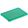 Diamond Shell 0.2mL 96 well PCR Plate, Green PC frame and PP wells, 100/Cs - PCR-DS-HS-02-G