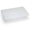 0.2mL 96-Well PCR Plate, No Skirt, Cuttable Flat Top, Clear, 10/Box - PCR-NS-02-CUT