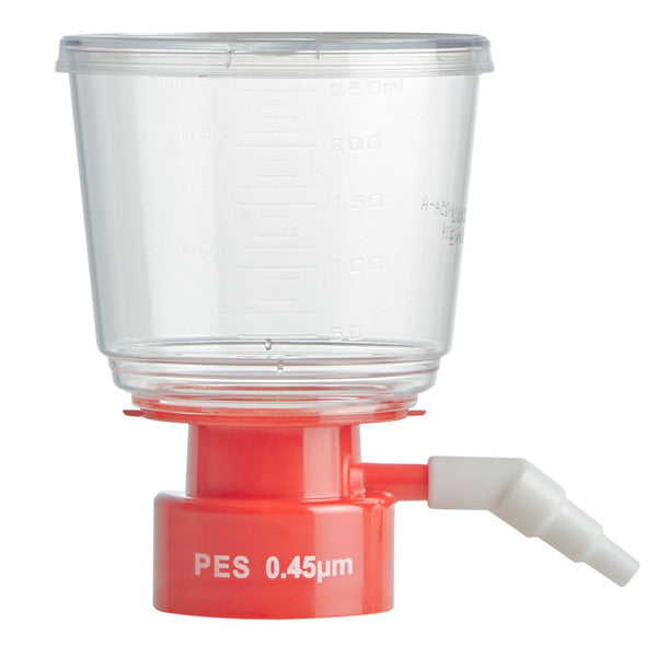 Bottle Top Filter, 250mL,0.45m , PES Membrane, STERILE, 24/Cs - VF-BT-PES-0250-45