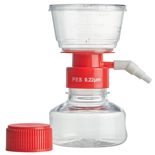 Vacuum Filter System, 150mL,0.22m , PES Membrane, STERILE, 12/Cs - VF-FS-PES-0150-22