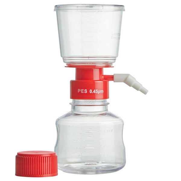Vacuum Filter System, 250mL,0.45m , PES Membrane, STERILE, 12/Cs - VF-FS-PES-0250-45