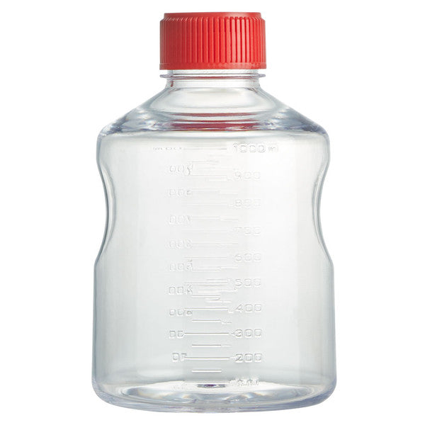 Solution Bottle, 1000mL, STERILE, PS With PE Screw Cap, 24/Cs - VF-SB-1000
