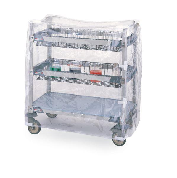 GWCVC41 Clear Glassware Cart Cover for Short Units