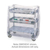 GWCVC62 Clear Glassware Cart Cover for Tall Units