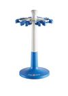 Laboratory Pipette Stand with grip-enhanced fit for pipette storage, Blue | 120026