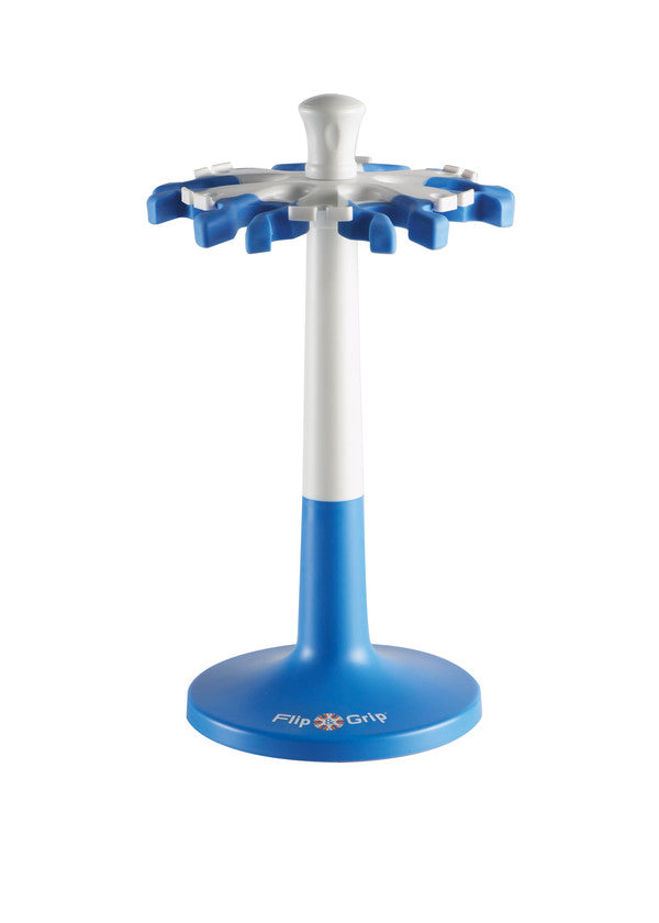 Laboratory Pipette Stand with grip-enhanced fit for pipette storage, Blue | 120026