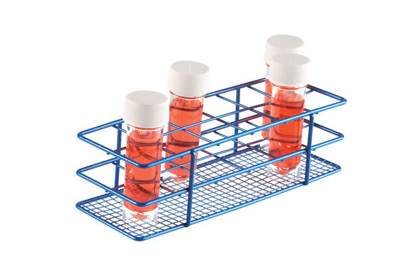 Professional-Series Coated Wire Tube Rack with 2x6 Format, 29-33mm for bench ... | 120087