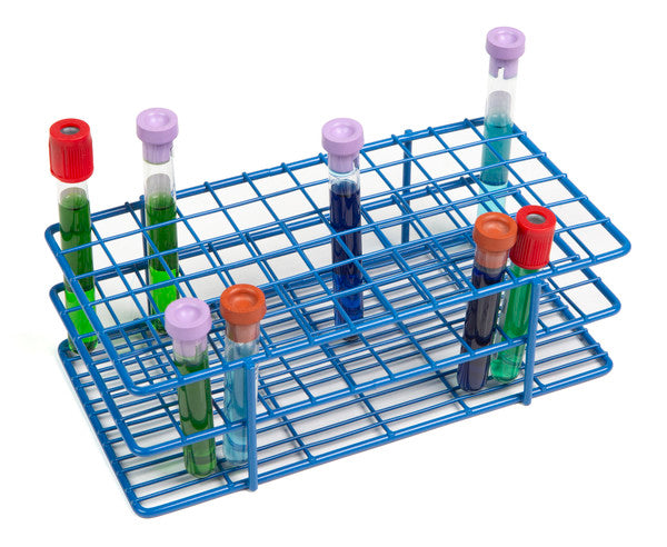 Laboratory Coated Wire Tube Rack tuned for bench organization, 6x12 Format, 1... | 120089