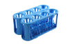 Laboratory Adaptable Workstation Rack with Blue, 2/PK for tube staging | 120187