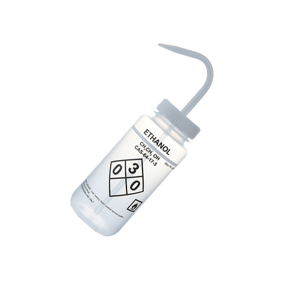 Color-Coded Wash Bottle with 500mL, Clear;White for dispensing | 120253