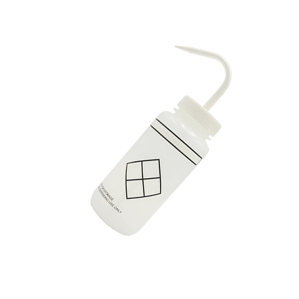 Precision Color-Coded Wash Bottle for dispensing, 500mL, ClearWhite | 120256