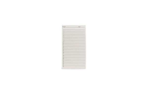 Research-Grade Replacement Slide Storage Box tuned for slide storage, White | 120740