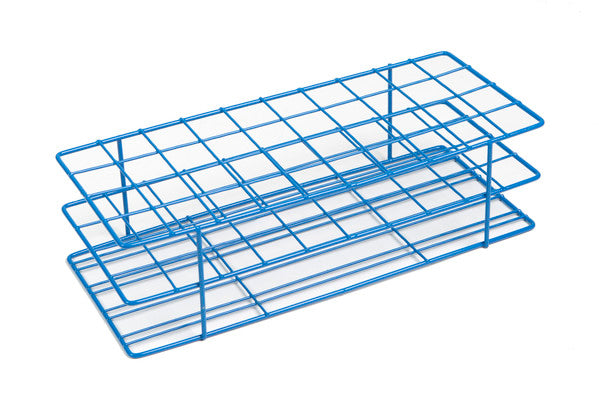 Professional-Series Coated Wire Tube Rack tuned for bench organization, 4x10 ... | 120767