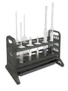 Precision Color-Coded Tube Rack with 10-Place, Grey for bench organization | 121002