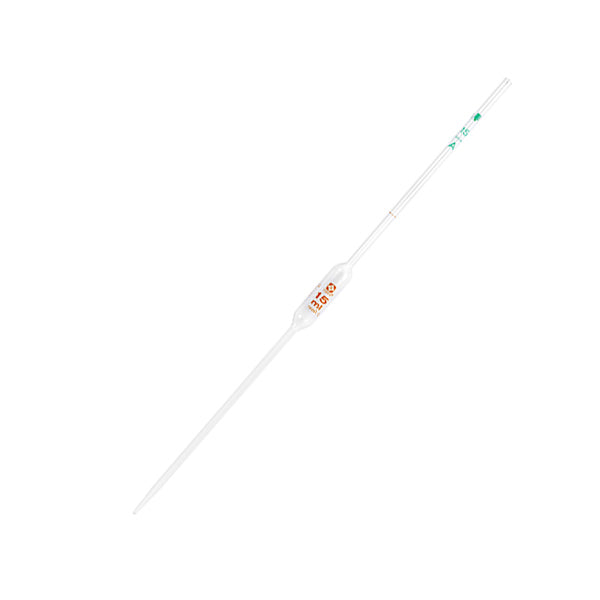 Autoclavable Volumetric Pipette with 15 mL, Clear;Green for fixed-volume transfer | 2040A-15