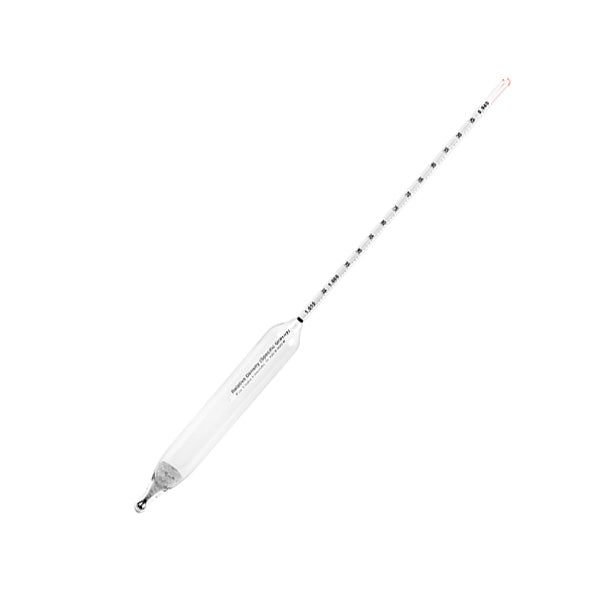 Specific Gravity Hydrometer, 0.940 to 1.010, 0.0005 subdivisions, 330 mm - 6602-6