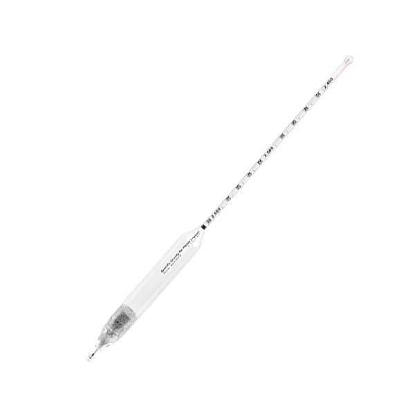 Specific Gravity Hydrometer, 2.400 to 2.620, 0.002 subdivisions, 305 mm - 6603-22