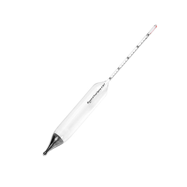 Proof Hydrometer with proof-scale fit for alcohol proof determination, Size L | 6613-L