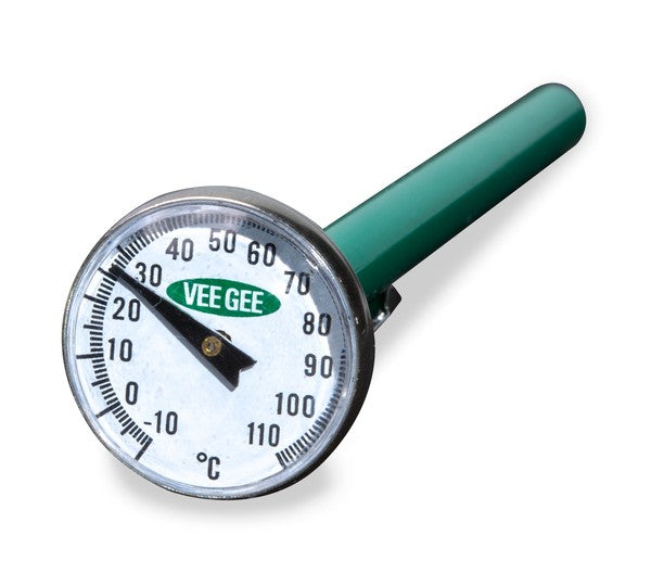Precision Color-Coded Thermometer with -10 to 110°C, 1 in for temperature checks | 81110