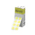 Industrial Autoclavable Label Roll for cryo labeling, Yellow, 1,000/roll | HEAT-SPOTS-Y