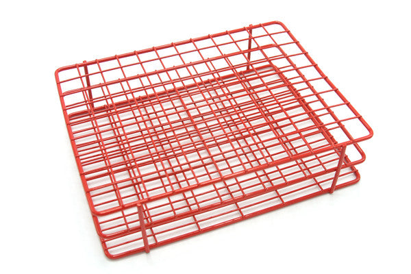 Professional-Series Coated Wire Tube Rack tuned for bench organization, 9x12... | HS23108