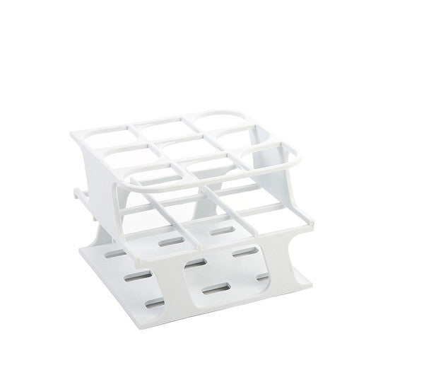 Industrial Color-Coded Tube Rack with 9-Place, 30mm for bench organization | HS27505A