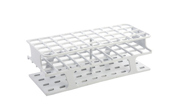 Heavy-Duty Color-Coded Tube Rack with 40-Place, 20mm for bench organization | HS27513A
