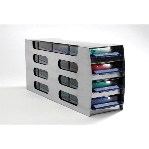 Scientific Color-Coded Tube Rack tuned for bench organization, Steel | HS2864