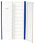 Technical Color-Coded Slide Storage Box with 20-Place, WhiteBlue for slide st... | HS9913