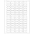 Precision Cryogenic Label Sheet for sheet labeling, 1.28x0.50 | HEARNBW-2200