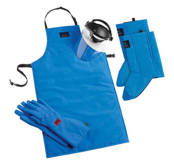 Professional-Series Cryogenic Cryogenic PPE Kit for cold-room PPE, Blue | SKEBXLWP48GR