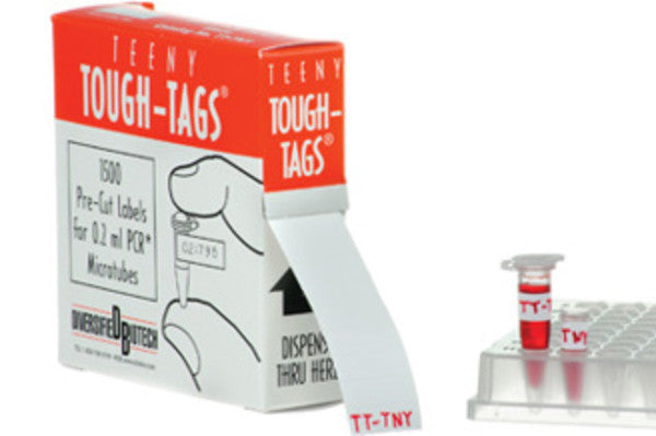 Scientific Autoclavable Label Roll with 0.81x0.28, White for cryo labeling | HEATT-TNY