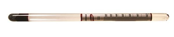 Research-Grade Volume Reading Light Liquid Hydrometer for Cylinders - Glass Work | HYML01