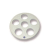 Laboratory Workflow-Specific Porcelain Desiccator Plate, Large Holes, 190 mm Dia | JDP190