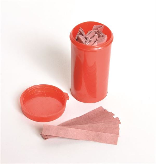 Research-Grade Bench-Ready Red Litmus Paper, Vial/100 Strips | United Scienti... | LPR100