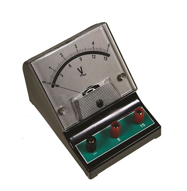 Heavy-Duty Task-Focused AC Voltmeter, 0-5V 0-15V | United Scientific MACV02 | MACV02