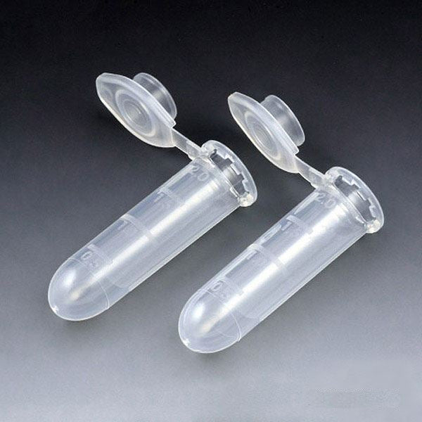 Research-Grade Microcentrifuge Tube, 2.0mL, Attached Snap Cap, Natural | 111568