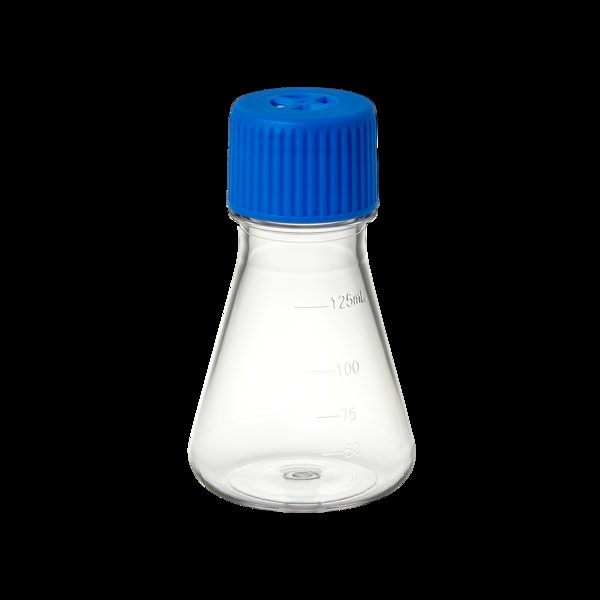 Flask, Erlenmeyer, 125mL, PETG, 24 / CS | F4060-F