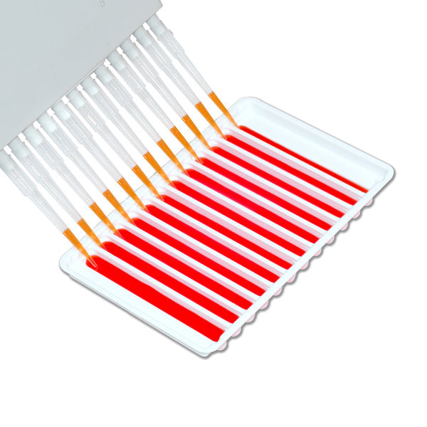 Multichannel Solution Reservoir, 12-Channel, 48mL, holds up to 12 reagents (12 x 4.0mL), 100/cs | P8212