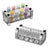 Magnetic bead separation rack, reversible, for 8 x 1.5/2mL Microtubes or 16 x 0.1/0.2mL PCR tubes, 1/ea | R0215