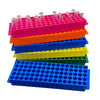 Tube Rack, fraction collector type, 80 x 1.5mL/2mL, yellow | R1040-Y
